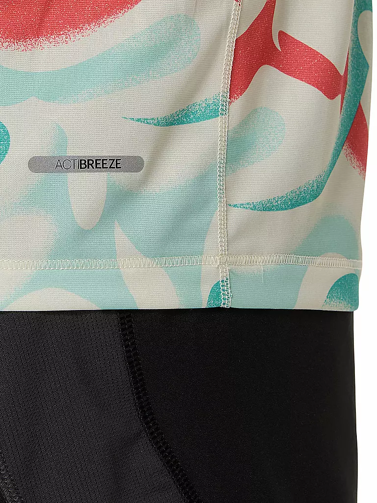 ASICS | Maglietta da running da uomo Road All Over Print SS Top | Multicolore