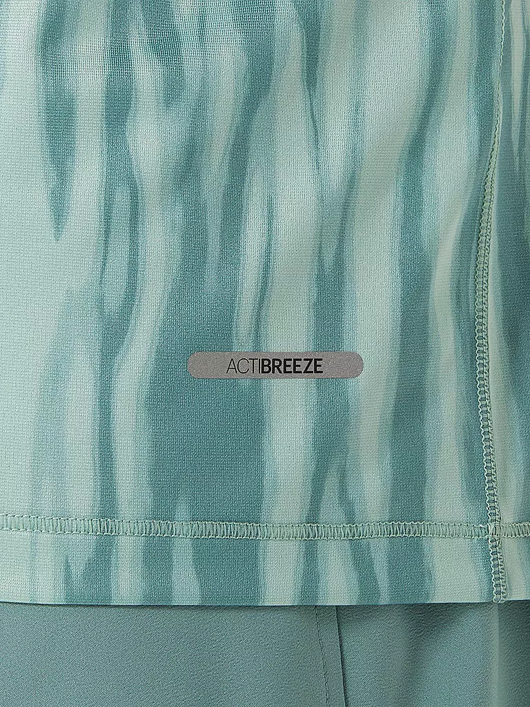 ASICS | Maglietta da running da uomo Road All Over Print SS Top | Blu chiaro