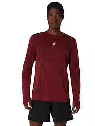 ASICS | Maglia da running da uomo Road Seamless | Rosso scuro