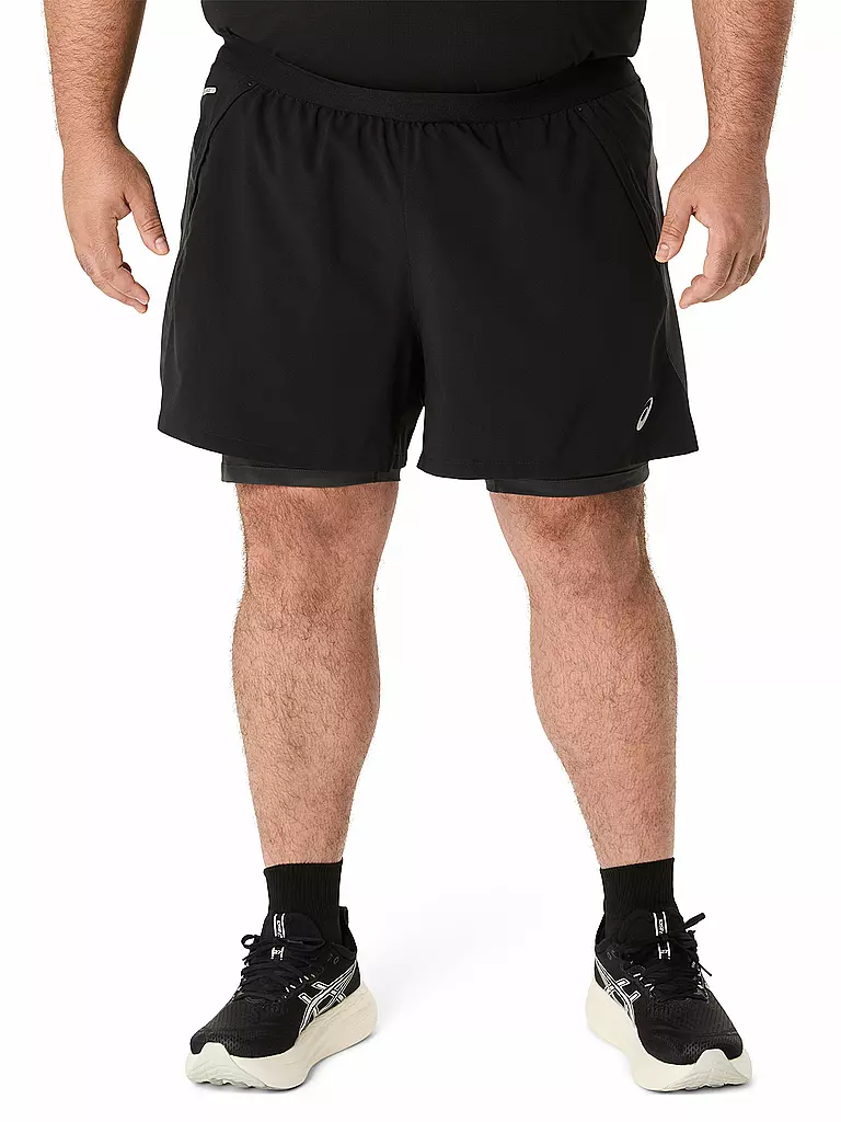 ASICS | Pantaloncini da running da uomo Road 2in1 5in | Nero
