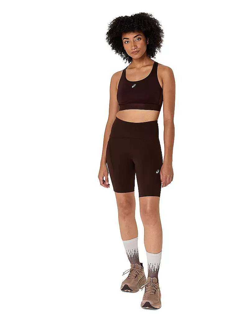 ASICS | Reggiseno sportivo da donna Road Compression High Support | Marrone