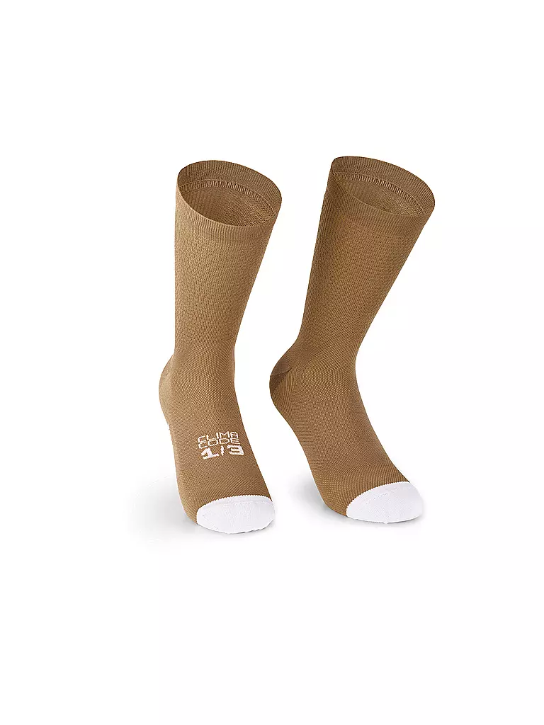 ASSOS | Calze da ciclismo da uomo Endurance S11 | Marrone chiaro