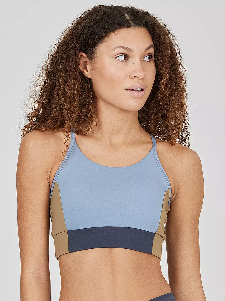 ATHLECIA |  Damen Sport-BH Sukey Low Support | Blu chiaro