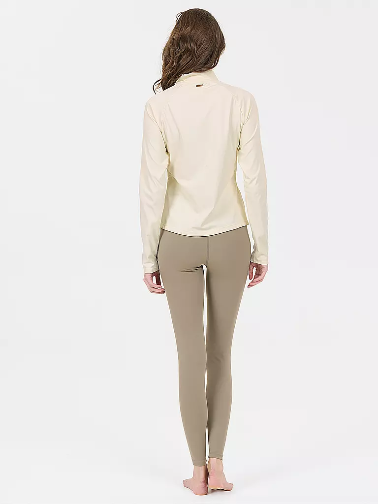 ATHLECIA | Damen Fitness Zipshirt Midory | Crema