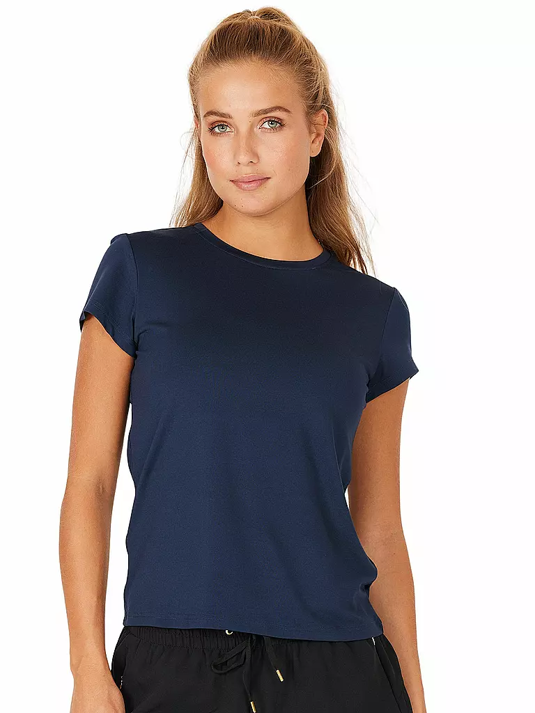 ATHLECIA | Damen Fitnessshirt Almi | Blu scuro