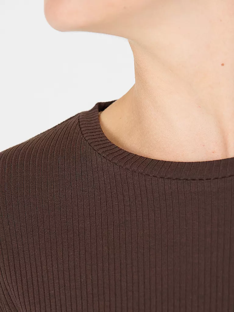 ATHLECIA | Damen Fitnessshirt Lankae | Marrone