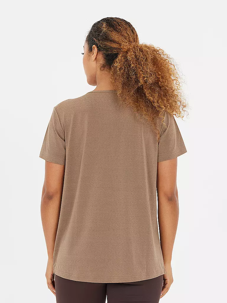 ATHLECIA | Damen Fitnessshirt Lizzy | Marrone