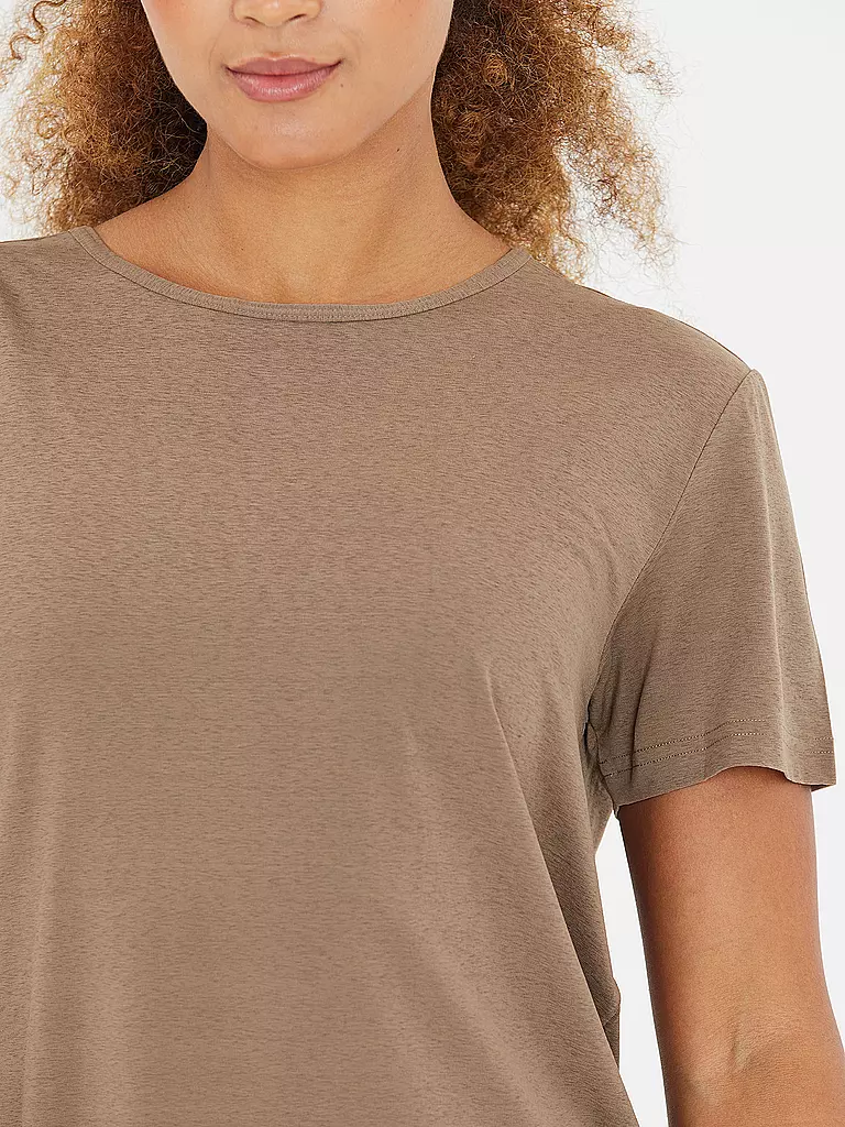 ATHLECIA | Damen Fitnessshirt Lizzy | Marrone