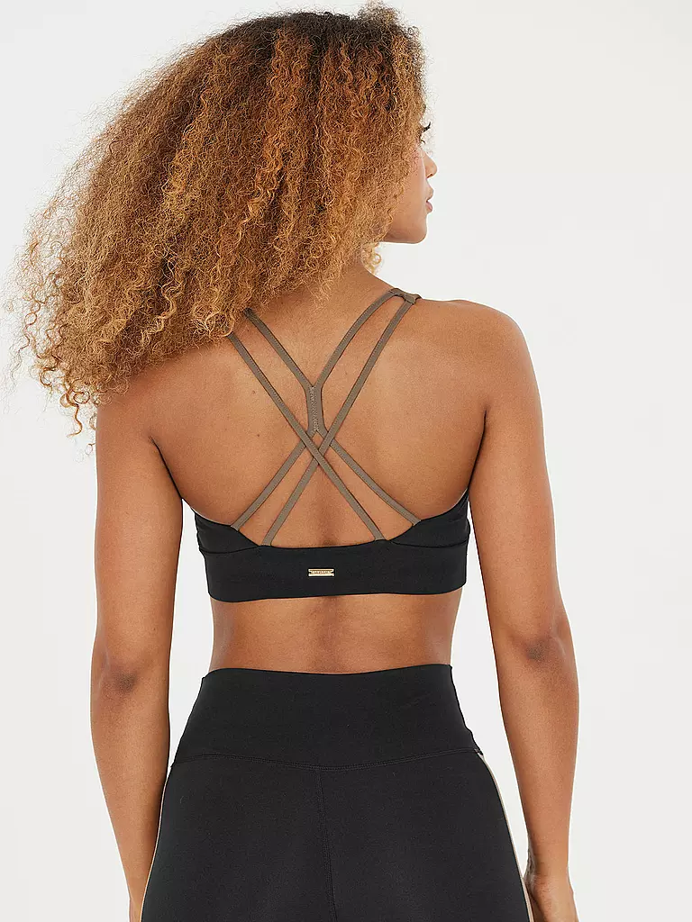 ATHLECIA | Damen Sport-BH Lris Medium Support | Nero