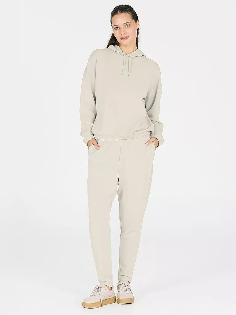 ATHLECIA | Felpa con cappuccio da fitness da donna Namier | Beige