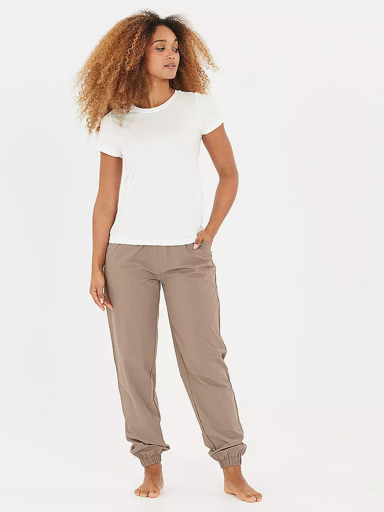 ATHLECIA | Fitnessshirt da donna Julee Loose Fit Seamless | Bianco