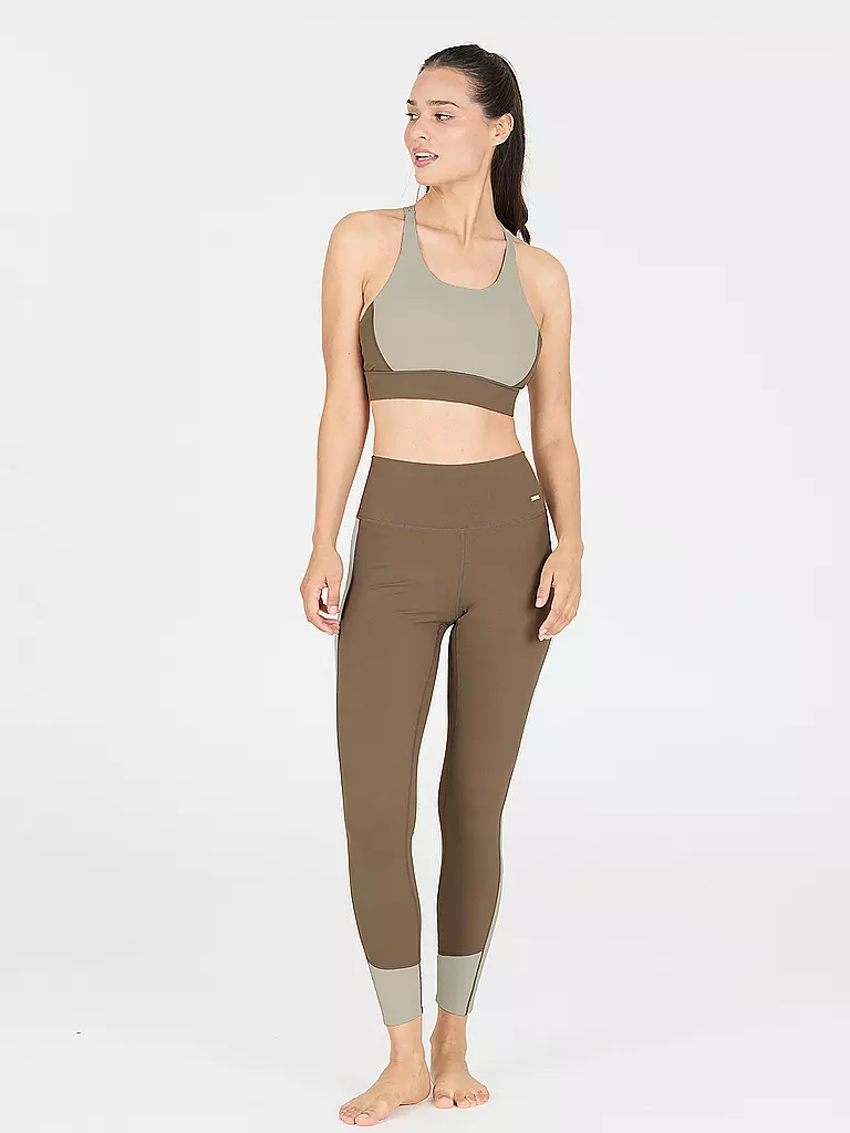 ATHLECIA | Fitnesstight da donna Aspasia Cloroblock | Marrone