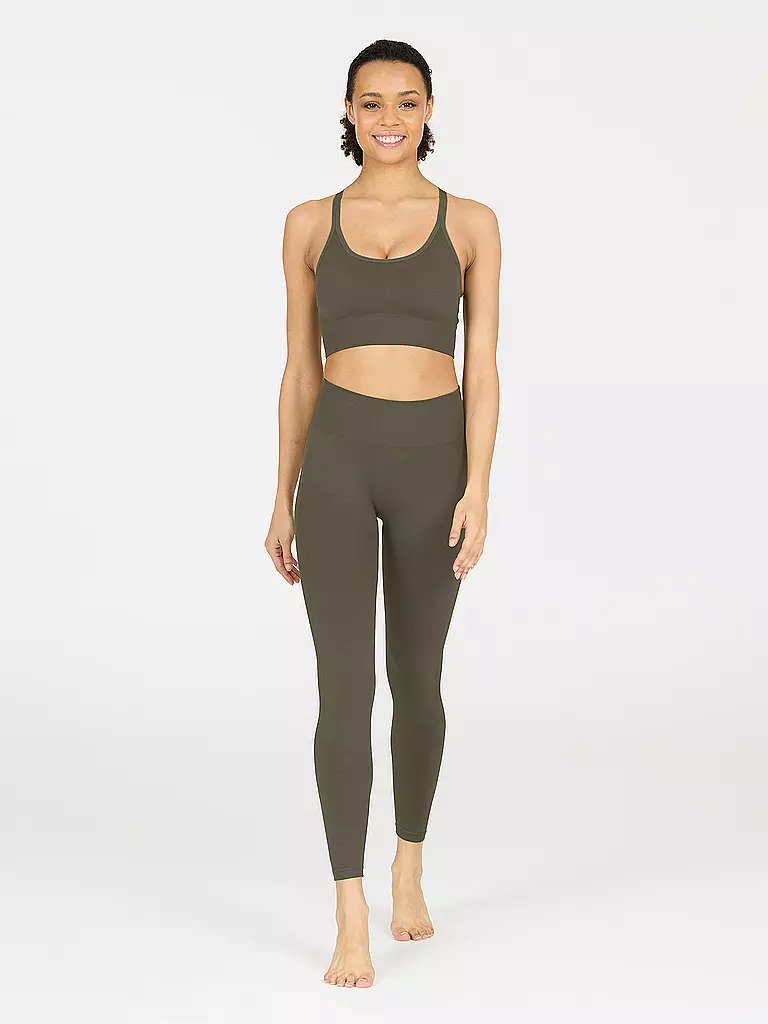 ATHLECIA | Fitnesstight da donna Nagar Seamless | Oliva
