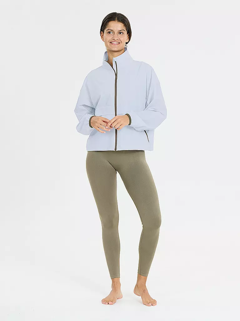 ATHLECIA | Giacca da fitness da donna Narros Woven | Blu chiaro