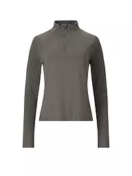 ATHLECIA | Maglietta da fitness da donna Grina 1/2 zip | Oliva