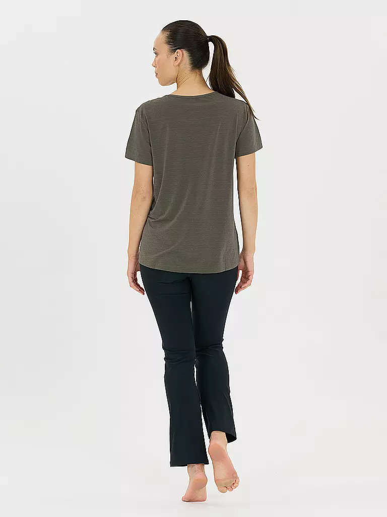 ATHLECIA | Maglietta da fitness da donna Lizzy | Oliva