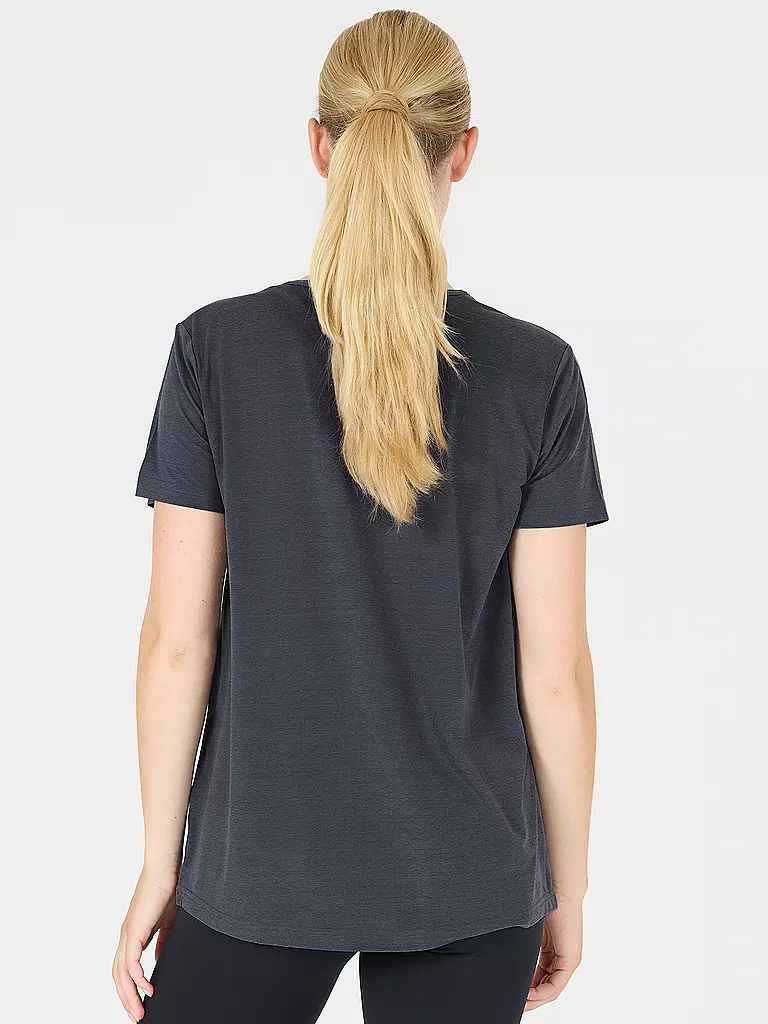 ATHLECIA | Maglietta da fitness da donna Lizzy | Blu scuro