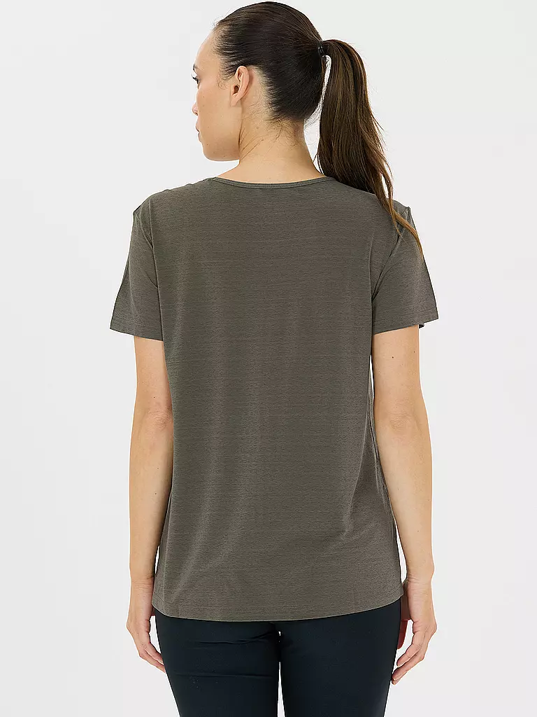 ATHLECIA | Maglietta da fitness da donna Lizzy | Oliva