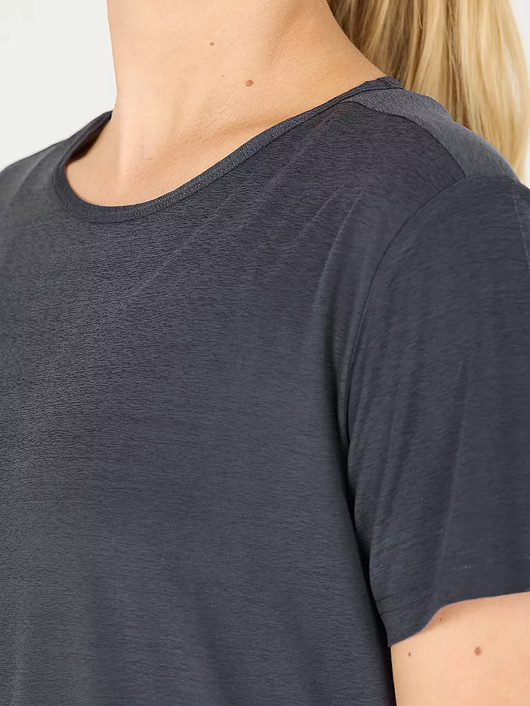 ATHLECIA | Maglietta da fitness da donna Lizzy | Blu scuro