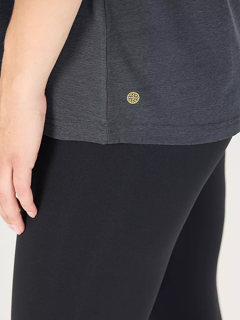 ATHLECIA | Maglietta da fitness da donna Lizzy | Blu scuro