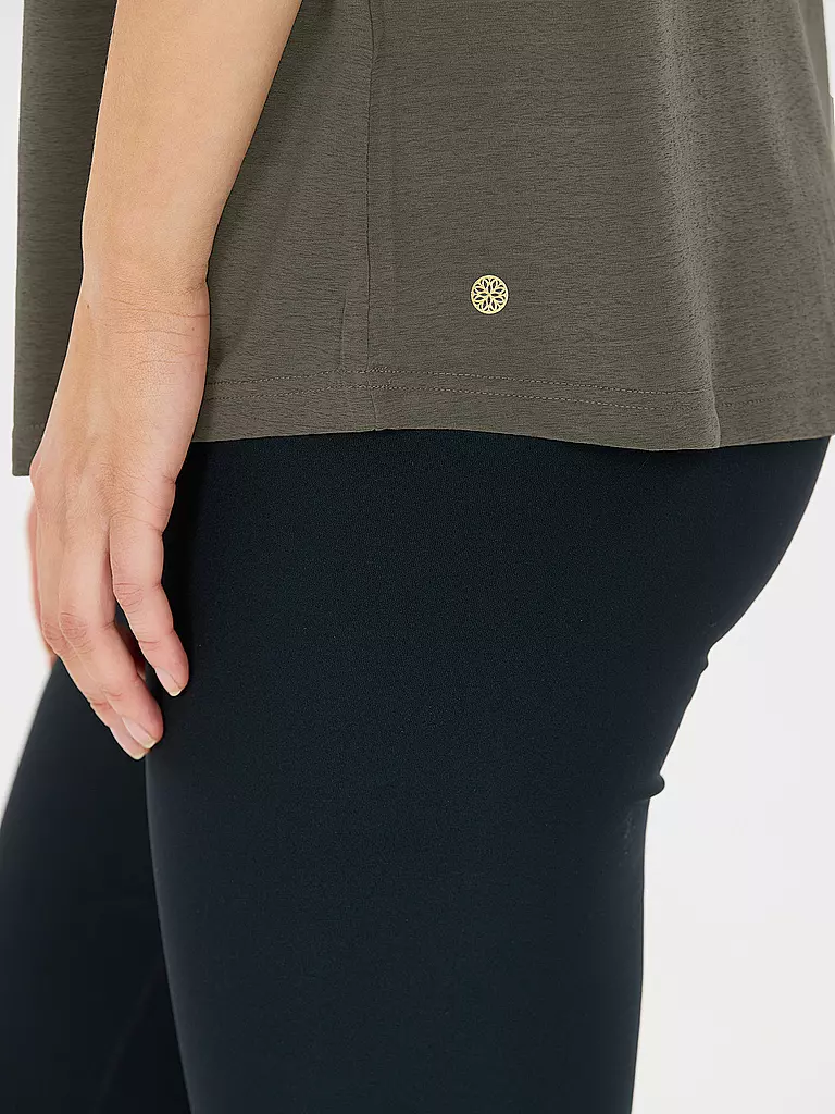 ATHLECIA | Maglietta da fitness da donna Lizzy | Oliva