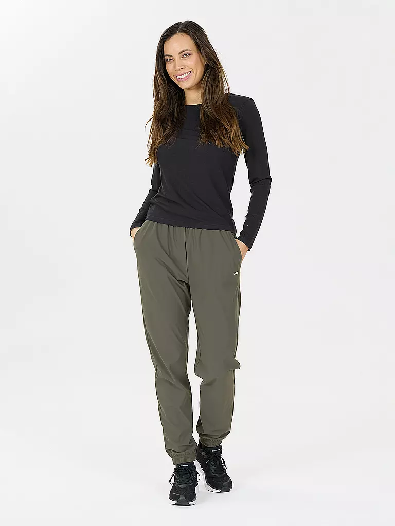 ATHLECIA | Pantaloni da fitness da donna Amis Stretch | Oliva