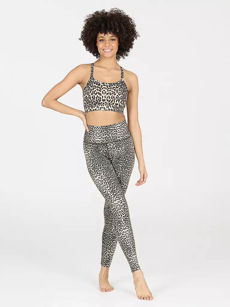 ATHLECIA | Reggiseno sportivo da donna Bloom a supporto medio | Beige