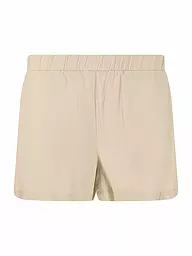 ATHLECIA | Short da donna in lino con elastico in vita | Crema