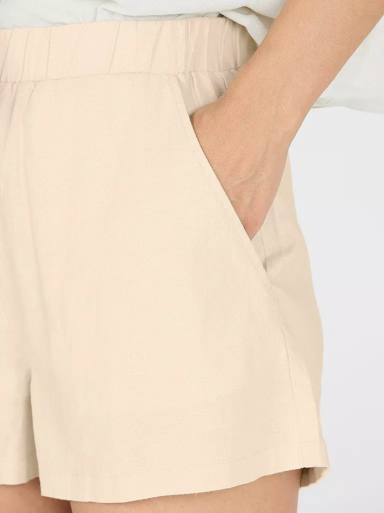 ATHLECIA | Short da donna in lino con elastico in vita |