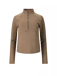 ATHLECIA | Zipshirt da fitness da donna Midory | Marrone