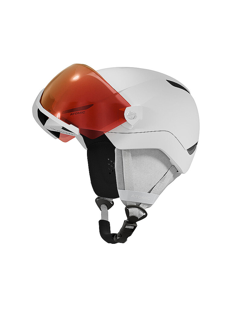 Casco da sci per bambini Revent Visor JR bianco 48-52CM