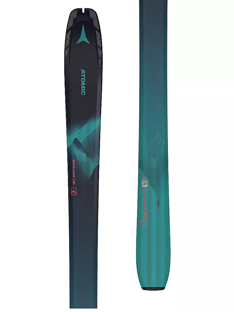 ATOMIC | Damen Tourenski Backland 85 W | Petrolio