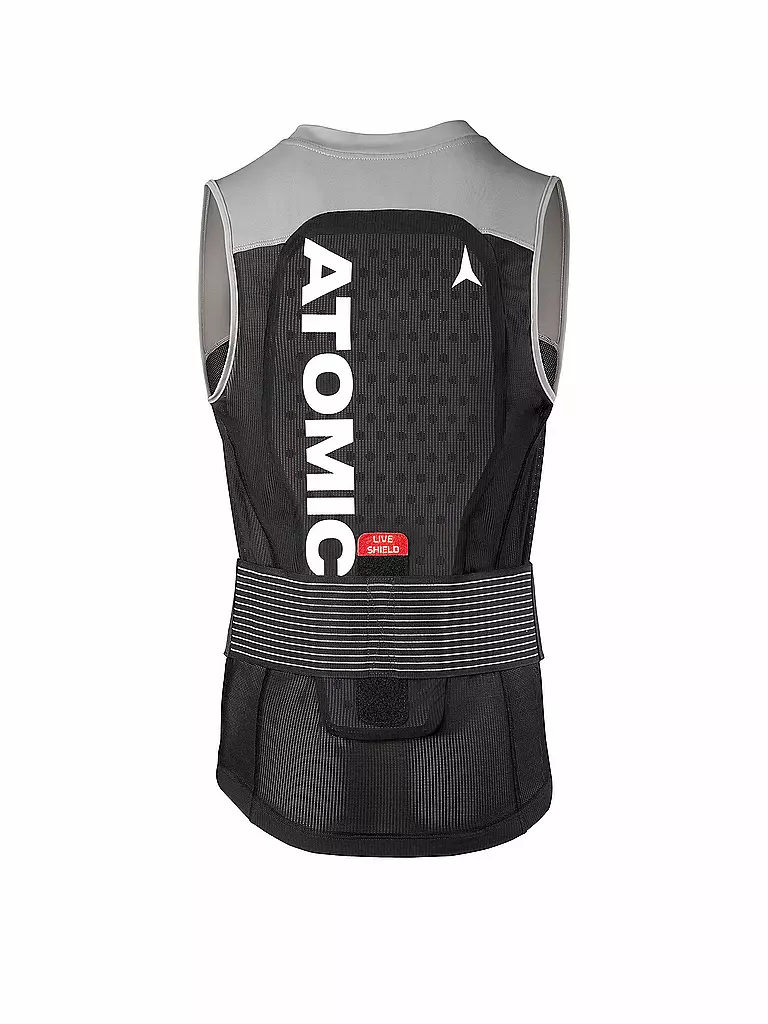ATOMIC | Gilet protettivo da uomo Live Shield Vest M | Nero