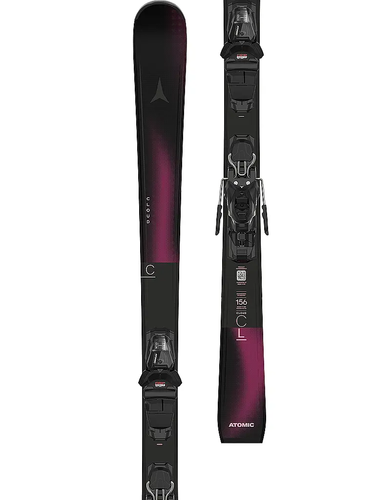 ATOMIC | Set sci da donna Cloud CL LT + M 10 GW | Nero