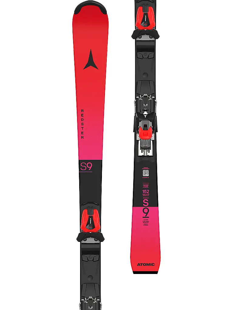 ATOMIC | Set sci junior Redster S9 FIS + Icon 10 | Rosso