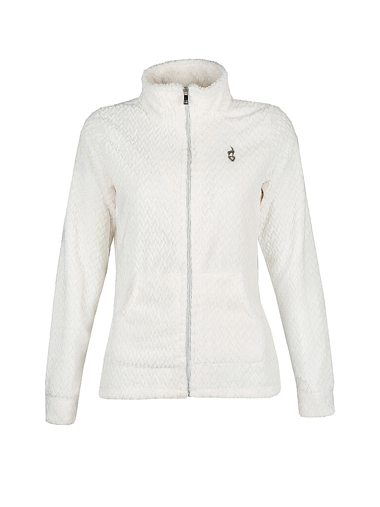 Giacca in pile da donna Becco crema XL