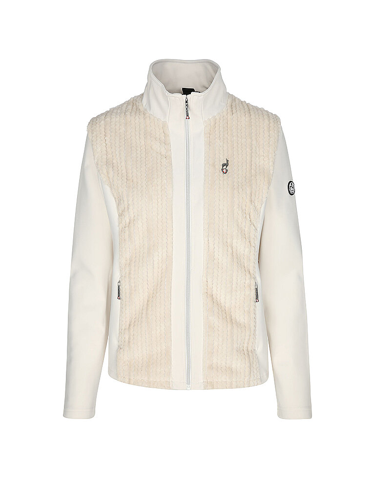 Giacca in pile da donna Cissy beige XXL