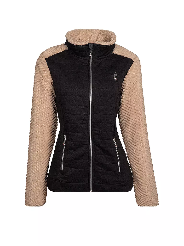 AULP | Damen Fleecejacke Vahan Faux Fur | Marrone