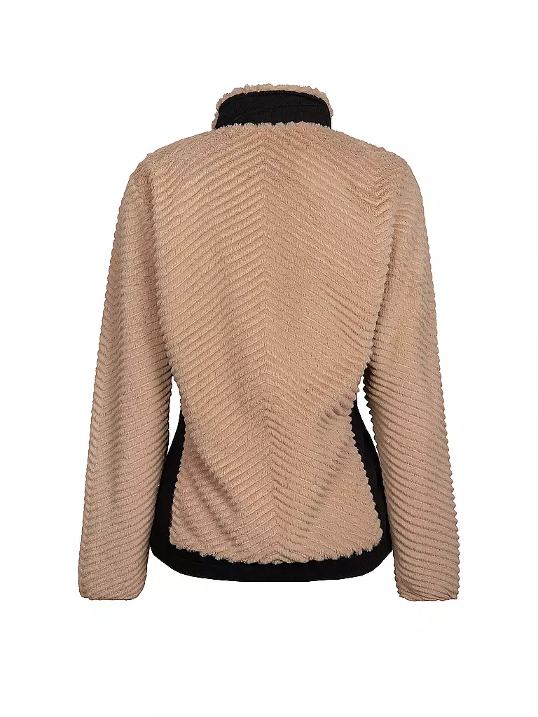 AULP | Damen Fleecejacke Vahan Faux Fur | Marrone