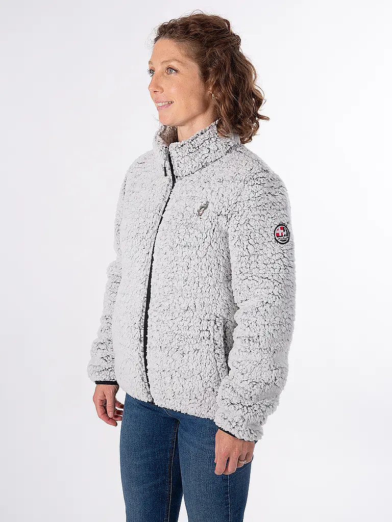 AULP | Giacca in pile da donna Cairo | Nero