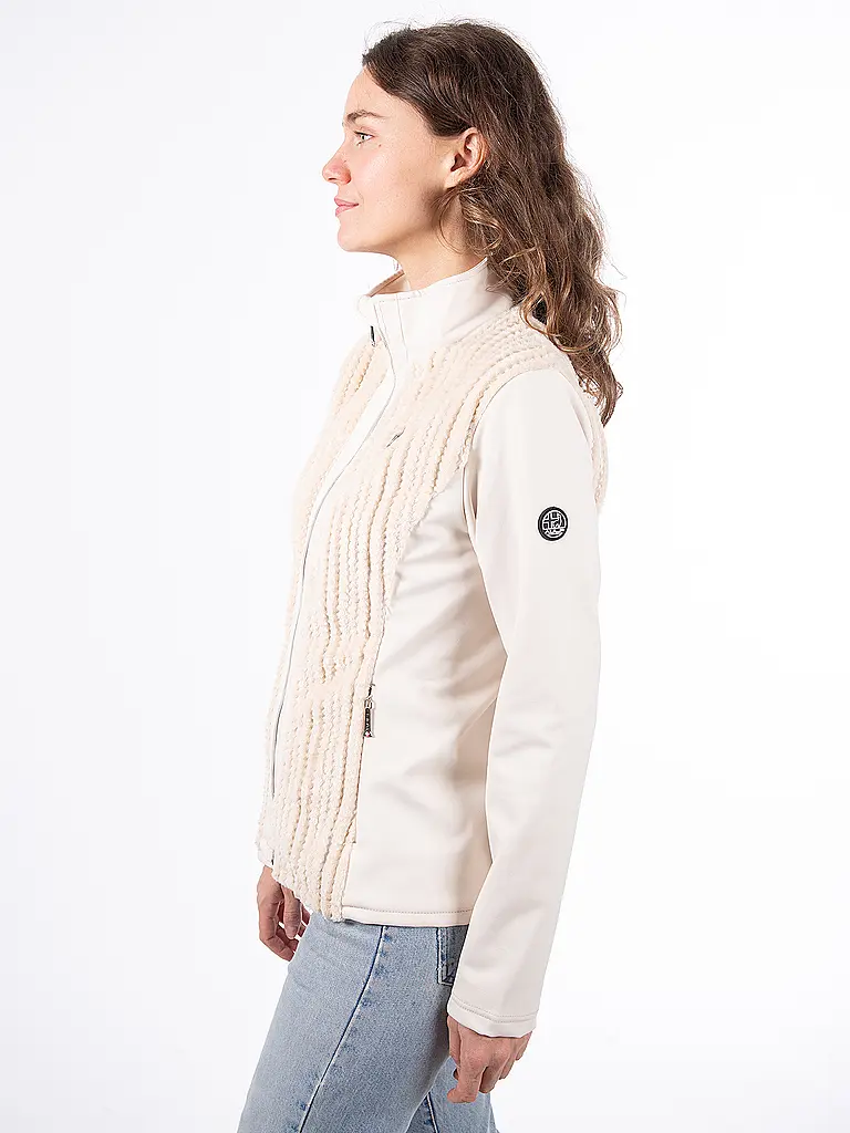 AULP | Giacca in pile da donna Cissy | Beige