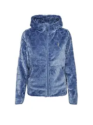 AULP | Giacca in pile da donna Polaire Nelte con cappuccio | Blu