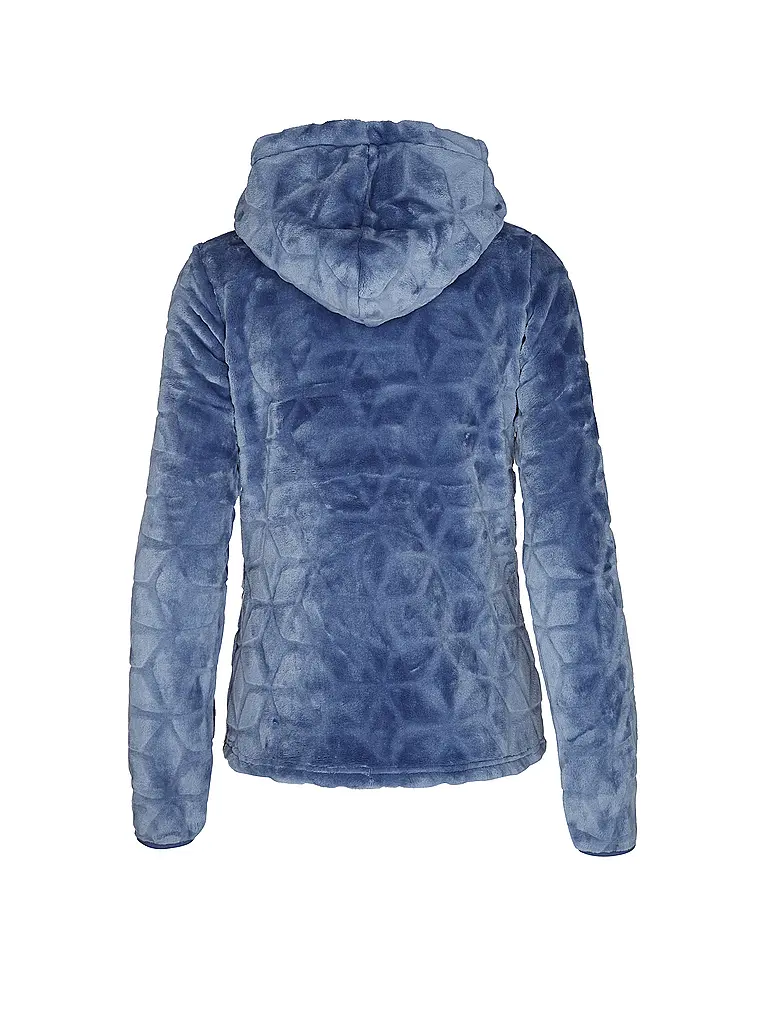 AULP | Giacca in pile da donna Polaire Nelte con cappuccio | Blu