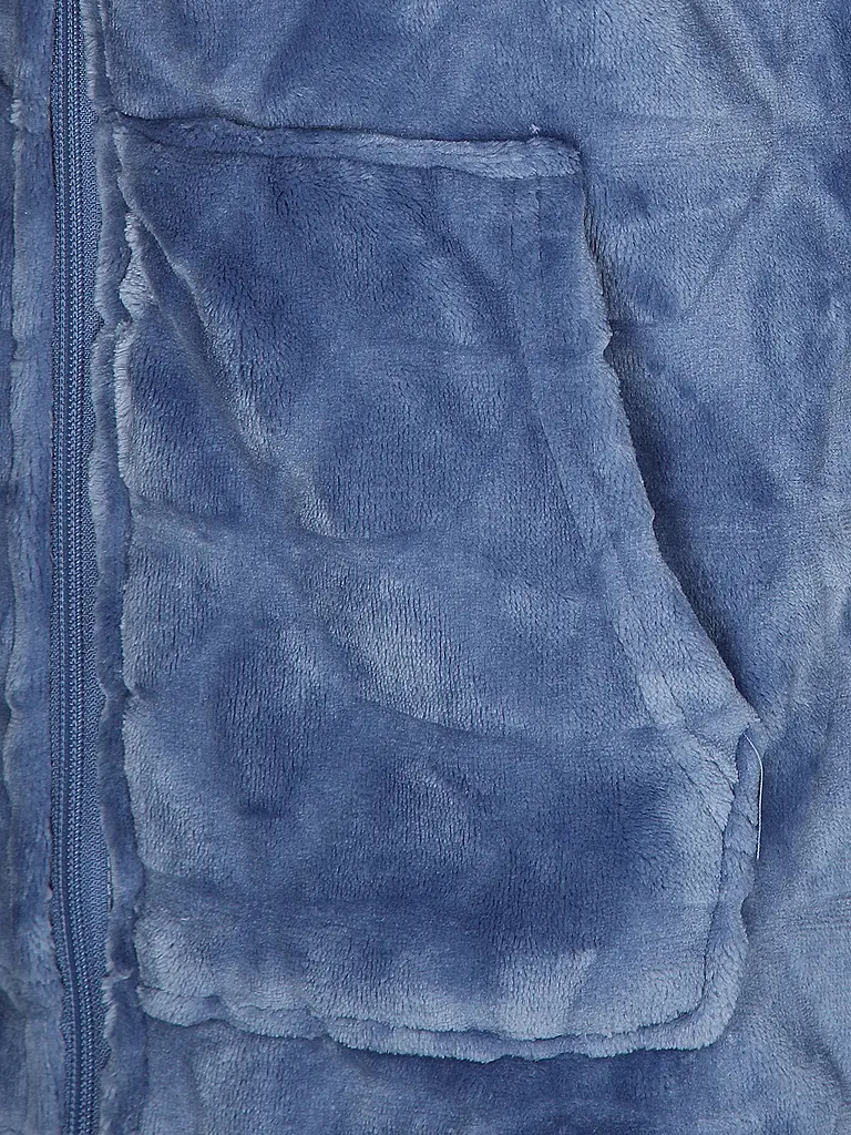 AULP | Giacca in pile da donna Polaire Nelte con cappuccio | Blu