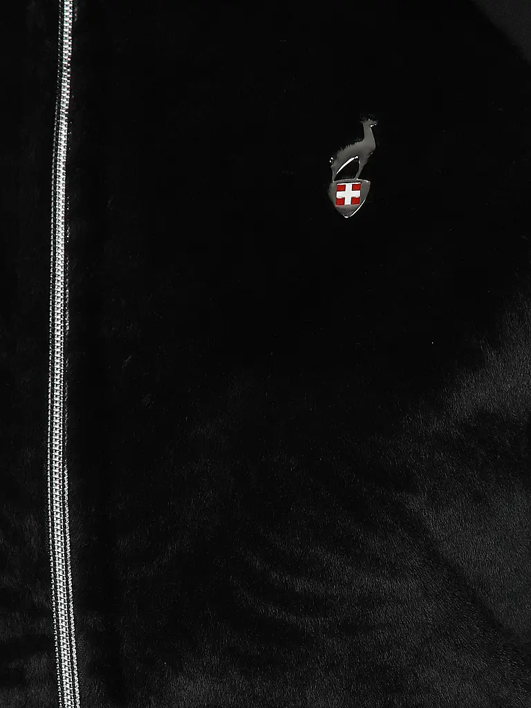 AULP | Giacca in pile da donna Rafia | Nero