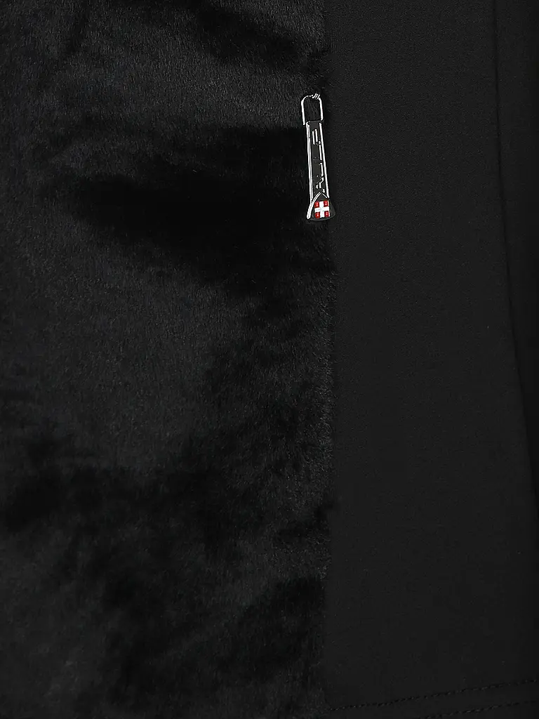 AULP | Giacca in pile da donna Rafia | Nero