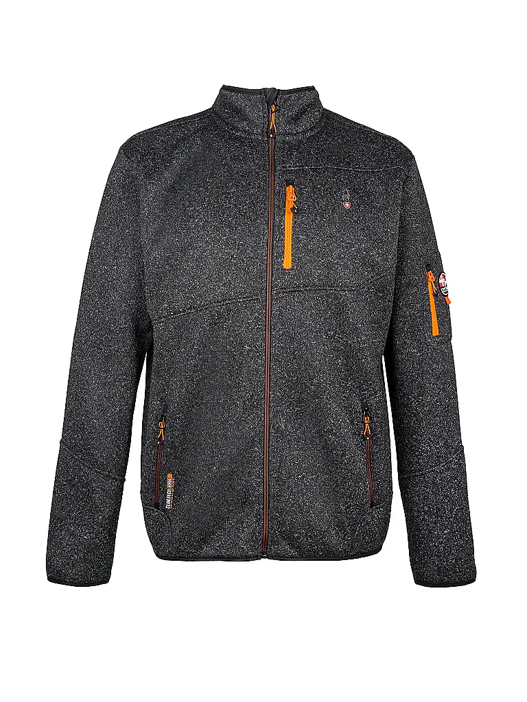 AULP | Giacca in pile da uomo Navoy | Nero