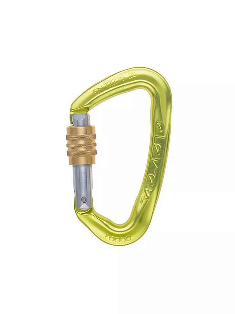 AUSTRIALPIN | Moschettone a vite Eleven anodizzato | Giallo