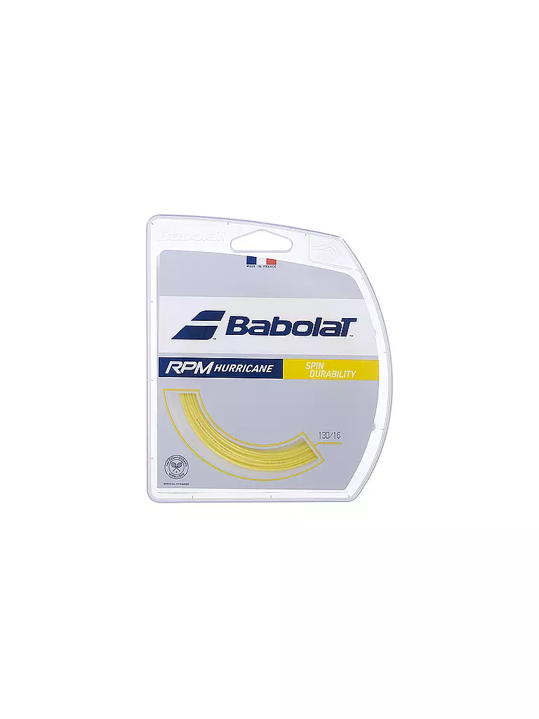BABOLAT | Corda da tennis Pro Hurricane Tour 12m | Giallo
