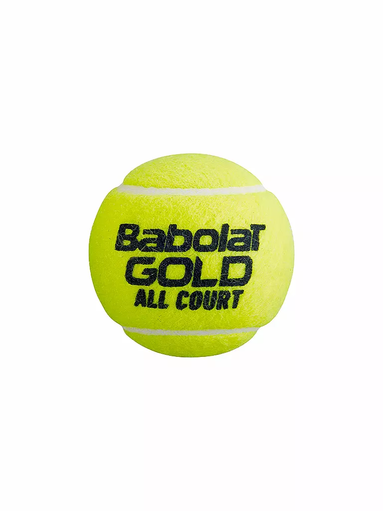 BABOLAT | Palle da tennis Gold, confezione da 4 | Giallo
